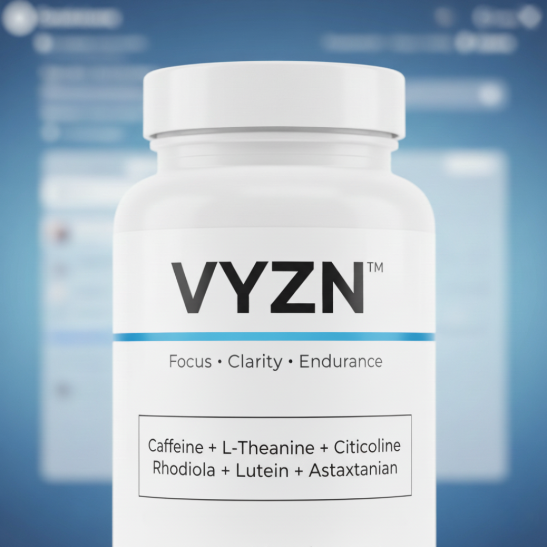 VYZN™ — Nootropic for Focus, Energy & Vision