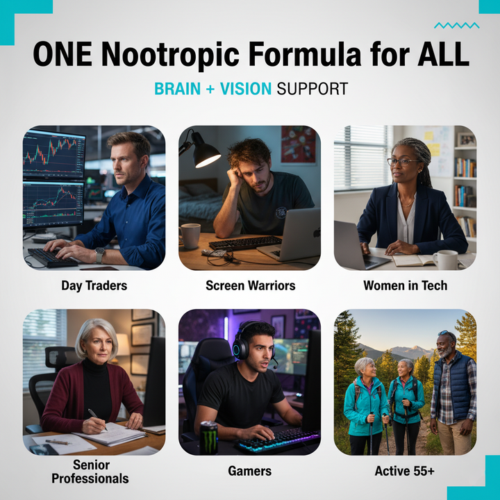 VYZN™ — Nootropic for Focus, Energy & Vision